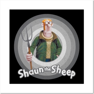 Vintage The Sheep TV Series Cartoon Shaun Posters and Art